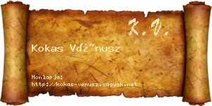 Kokas Vénusz névjegykártya